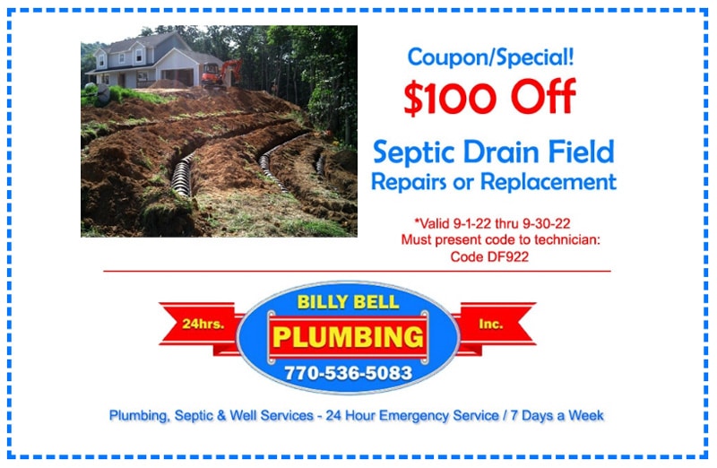Septic Field Line Repair and Replacement