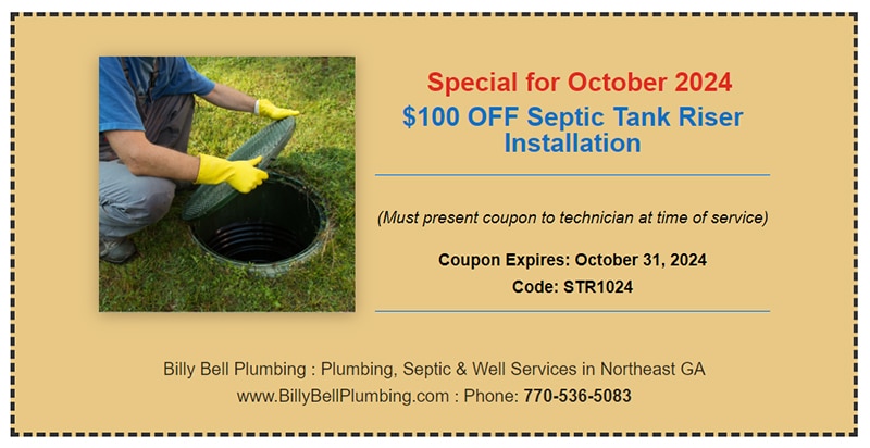 Septic Tank Riser Installation - Gainesville GA Plumber